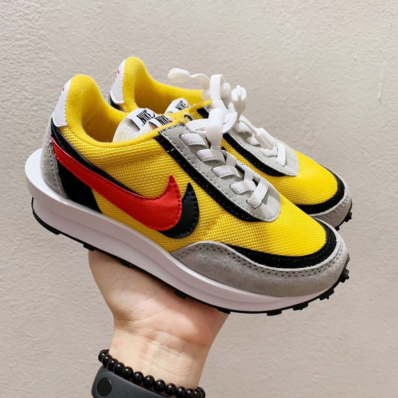 Nike Nike deconstructed double hook children_s sports shoes Huami dual hook retro leisure running shoes 22-35-25fba5ec